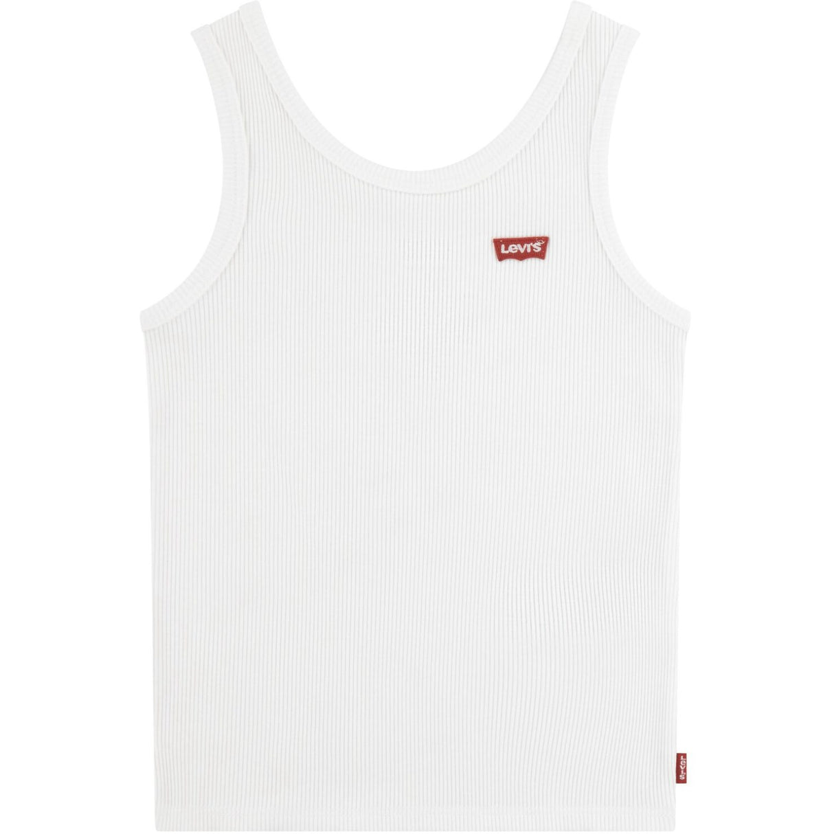 Levi's Bright White Lvg Meet Og Greet Ribbed Tank Top