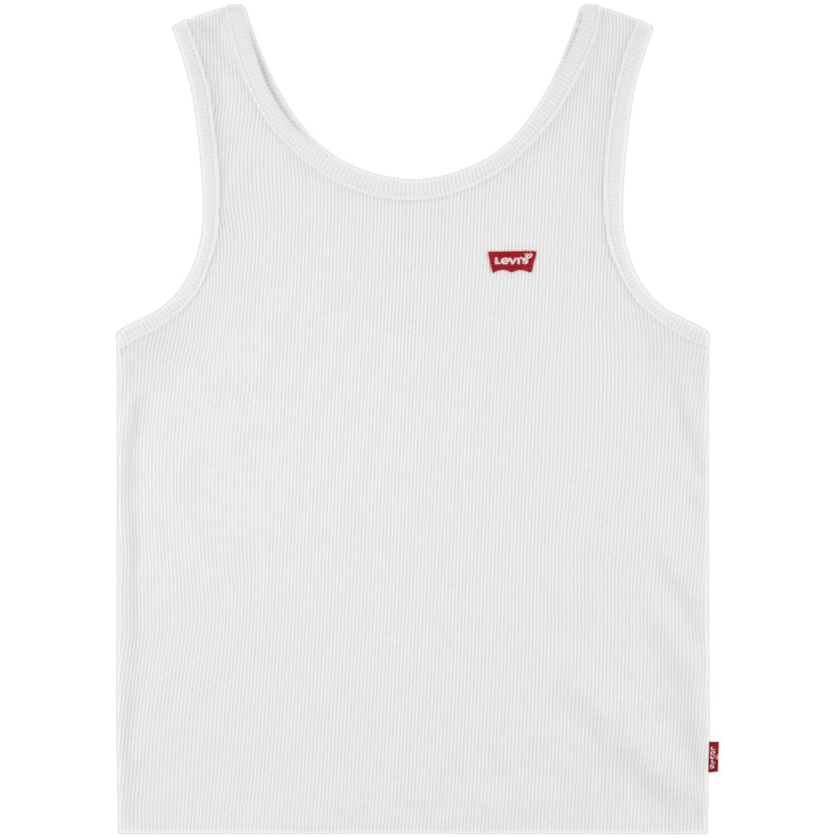 Levi's Bright White Lvg Meet Og Greet Ribbed Tank Top