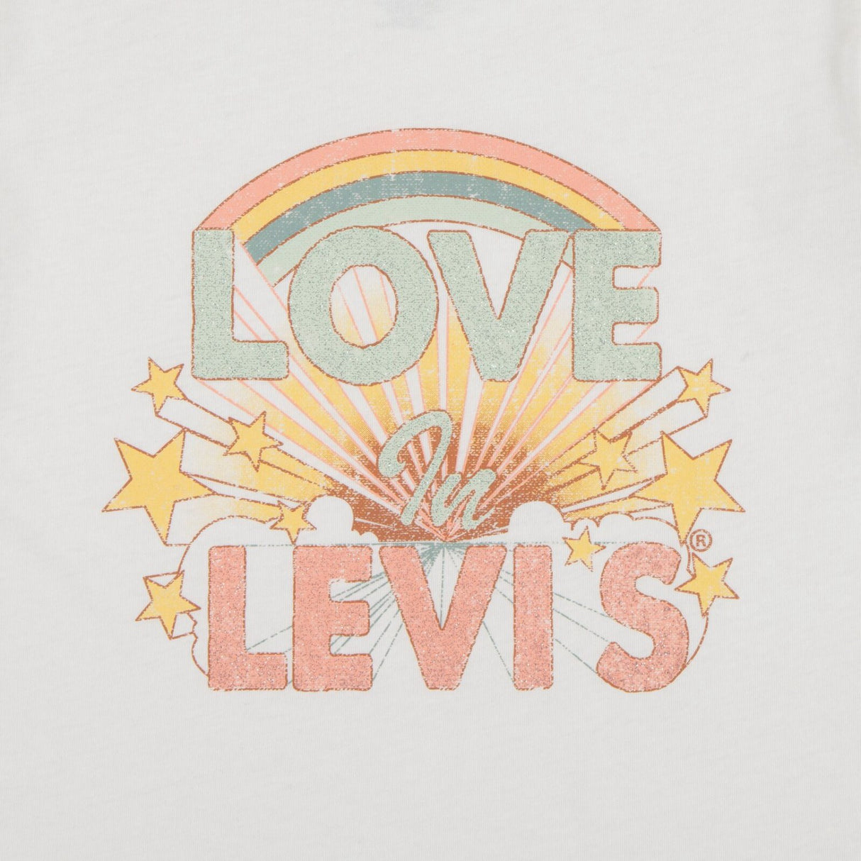 Levi's Gardenia Dobbelt Cuff Tee