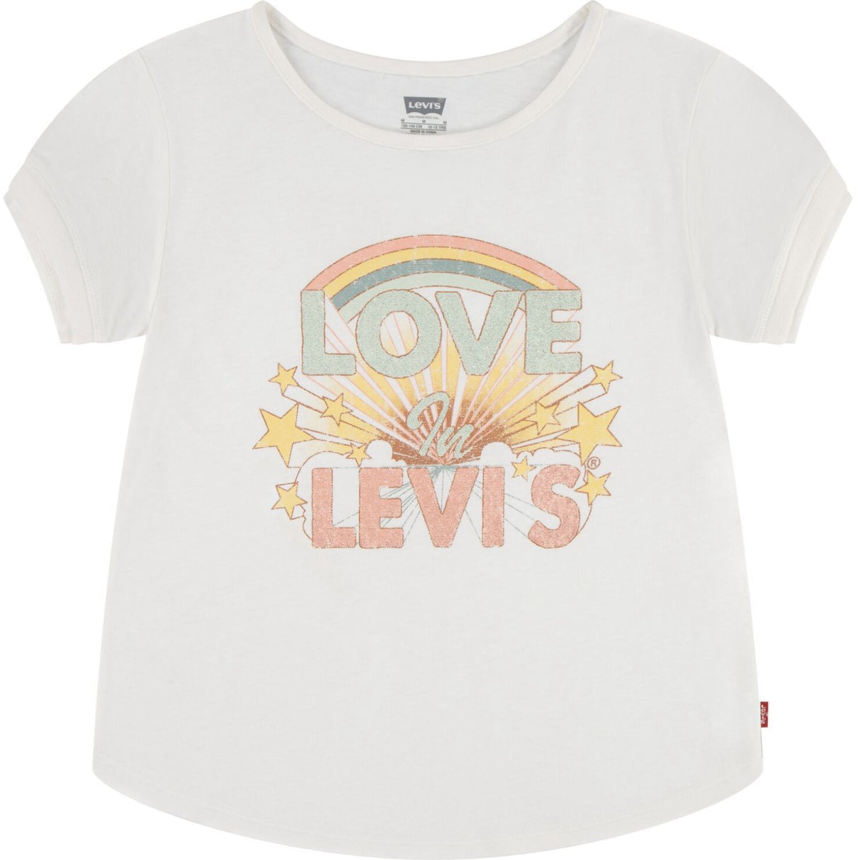 Levi's Gardenia Dobbelt Cuff Tee