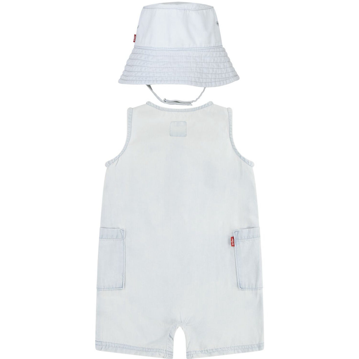 Levi's Blankcanvas Lvb Denim Romper & Spand Hue