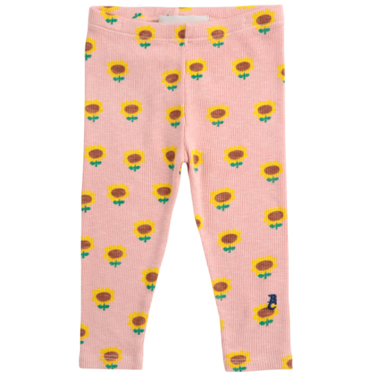 Bobo Choses Lys Pink Sunflower All Over Leggings