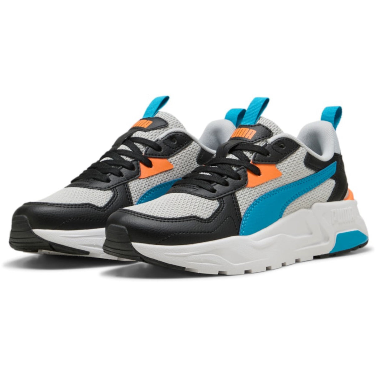 Puma Gray Trinity Lite Jr Sneakers