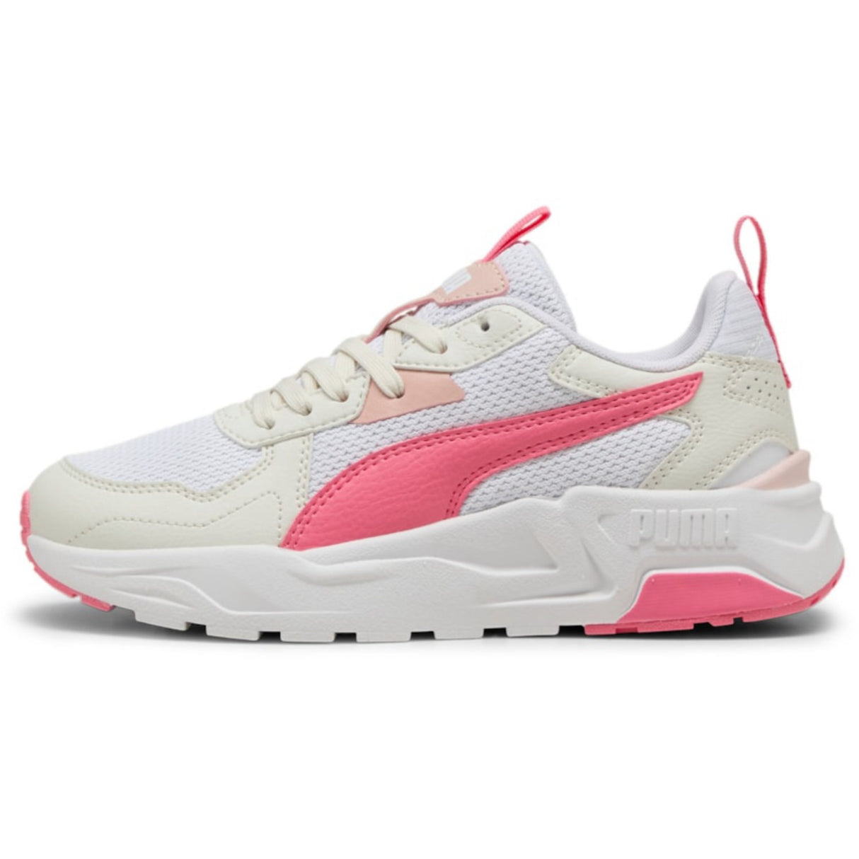 Puma White Trinity Lite Jr Sneakers