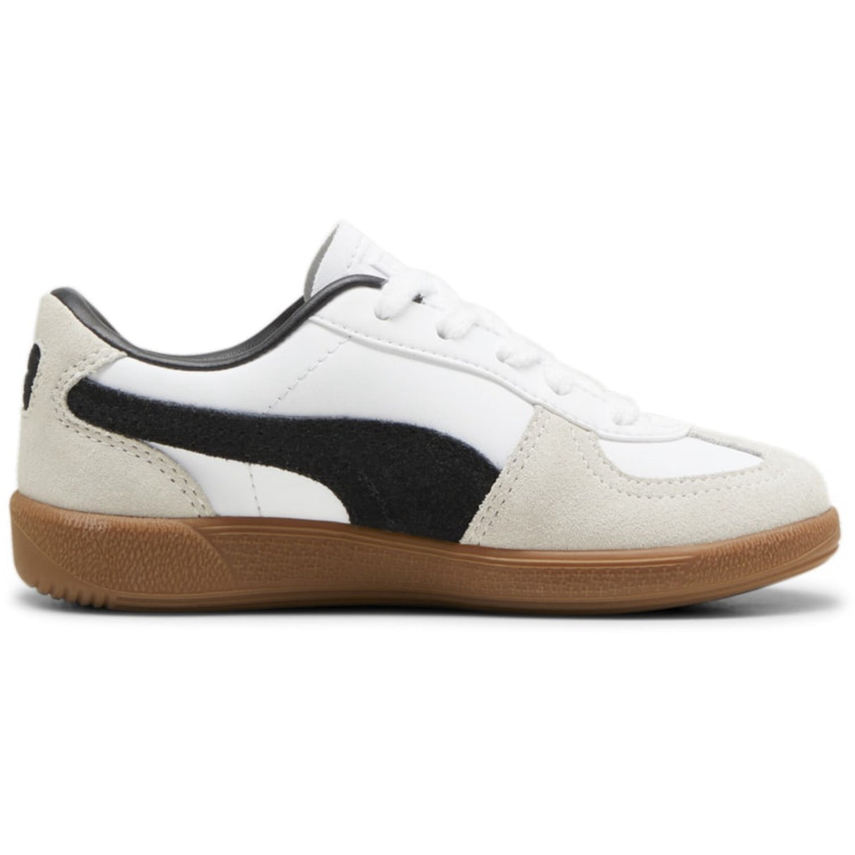 Puma White Palermo Lth PS Sneakers