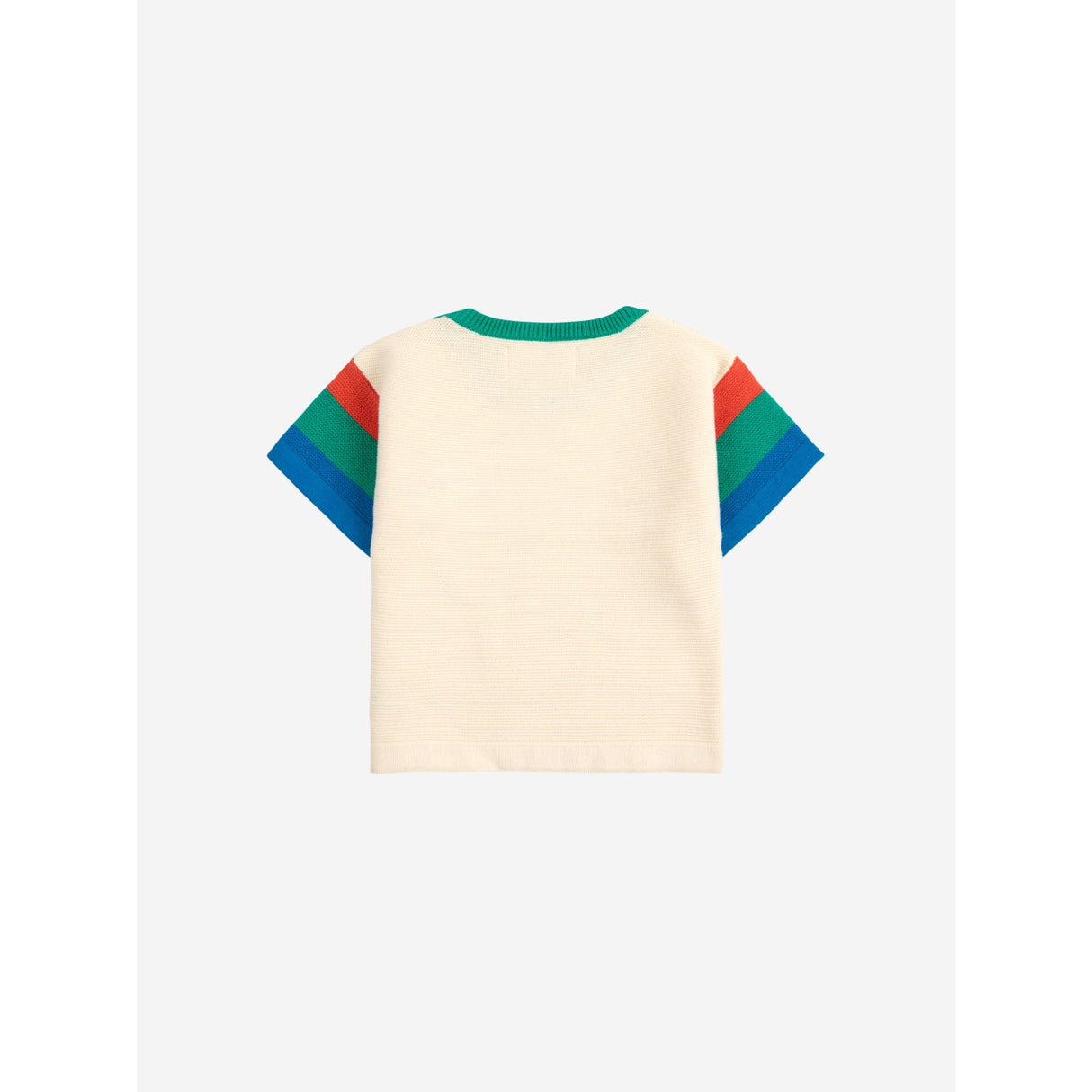 Bobo Choses Offwhite Farve Block Strikket T-Shirt