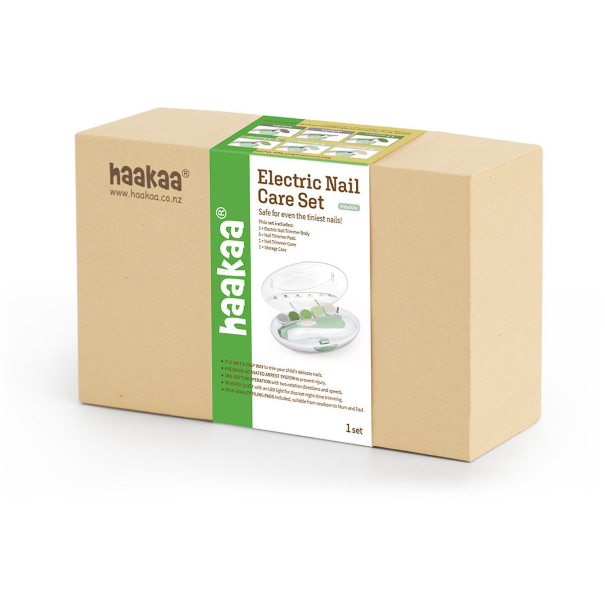 Haakaa Meadow Elektrisk Baby Neglefil