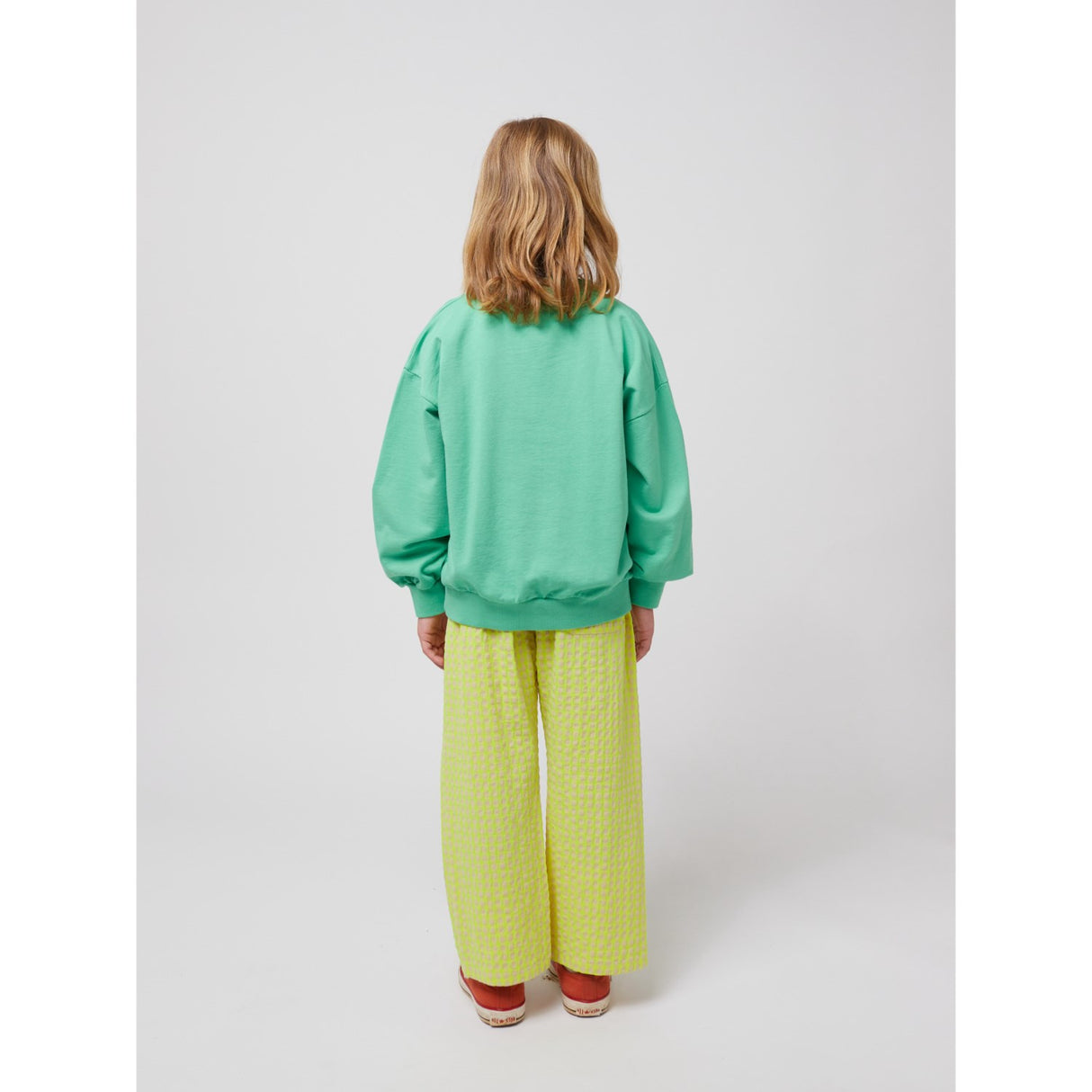 Bobo Choses Lys Green A Day At The Strand Sweatshirt