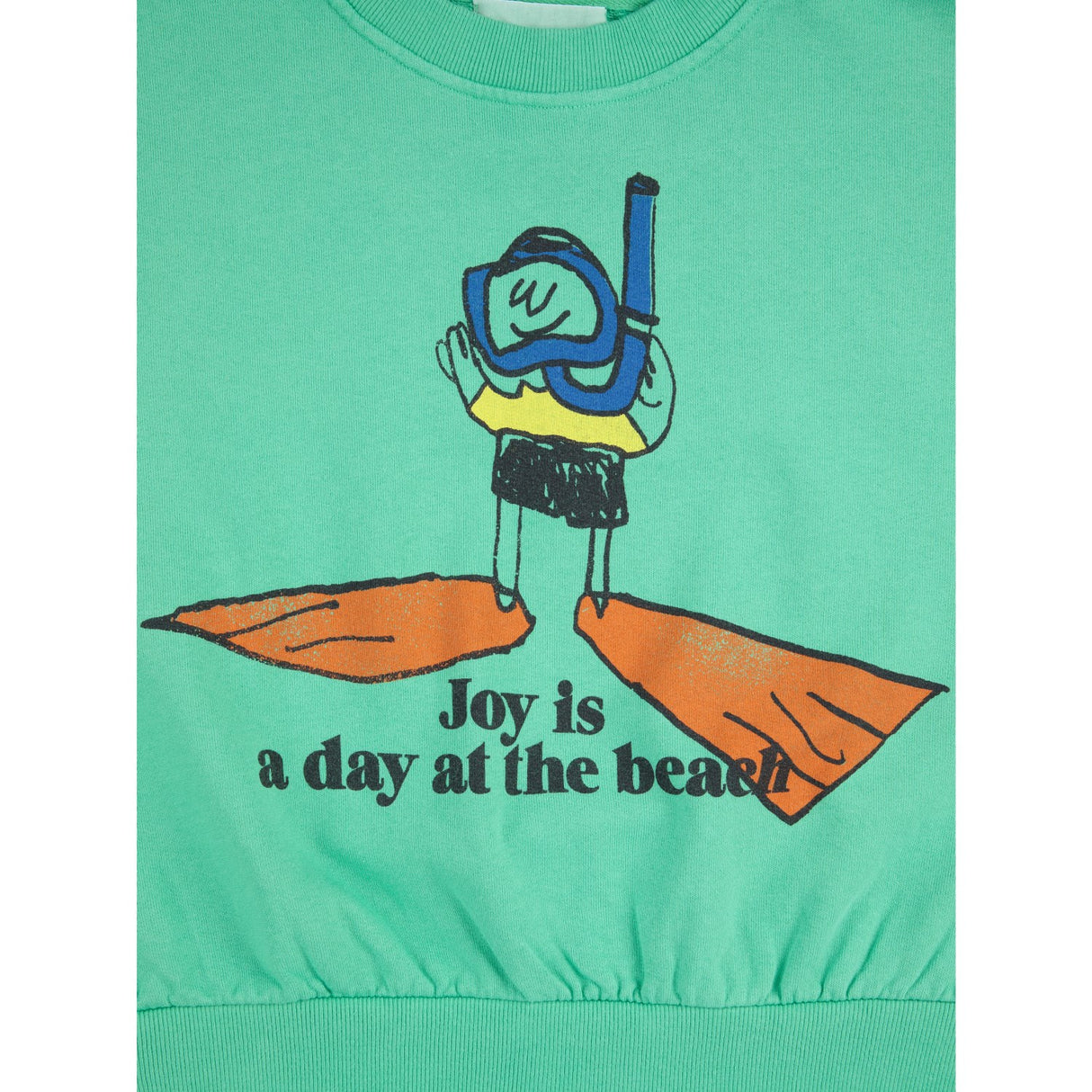 Bobo Choses Lys Green A Day At The Strand Sweatshirt