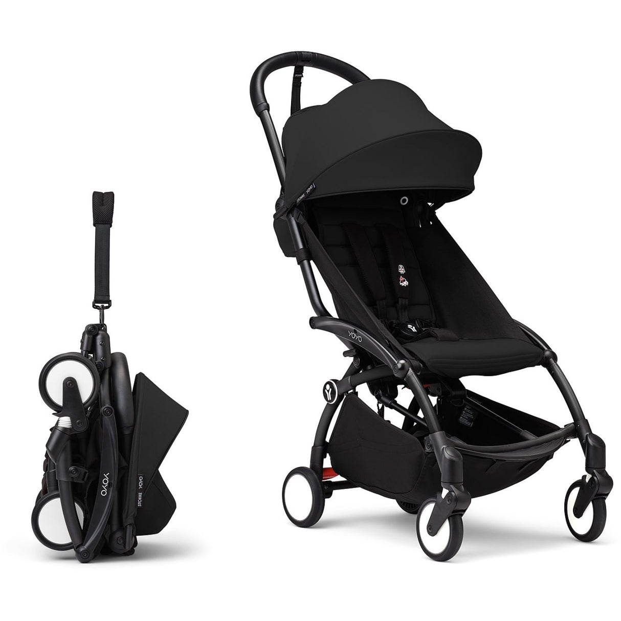 YOYO³ Klapvogn Sort