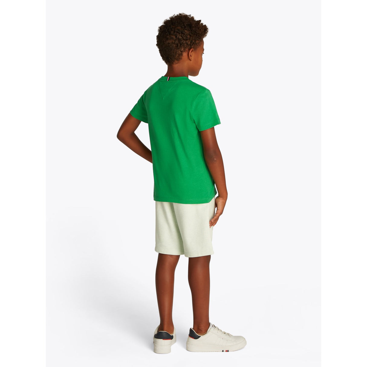 Tommy Hilfiger Radiant Green Essential Bomuld Reg T-Skjorte