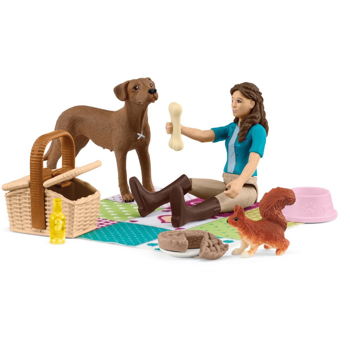 Schleich Pocket Set Picnic Med Lisa