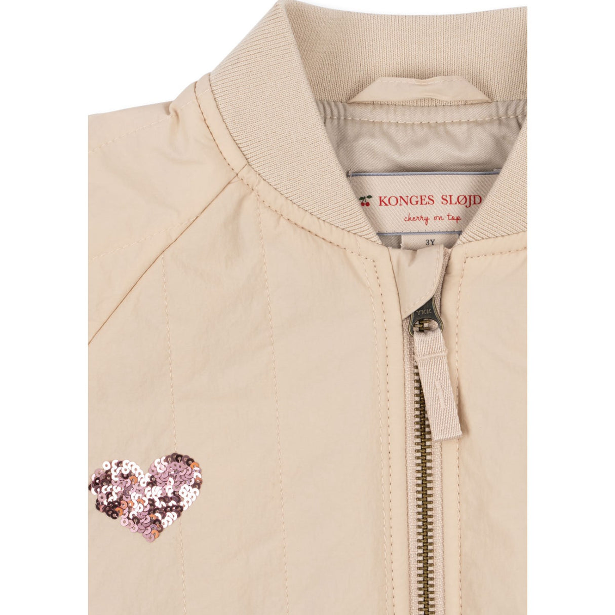 Konges Sløjd Smoke Gray Juno Paliet Bomber Termojakke