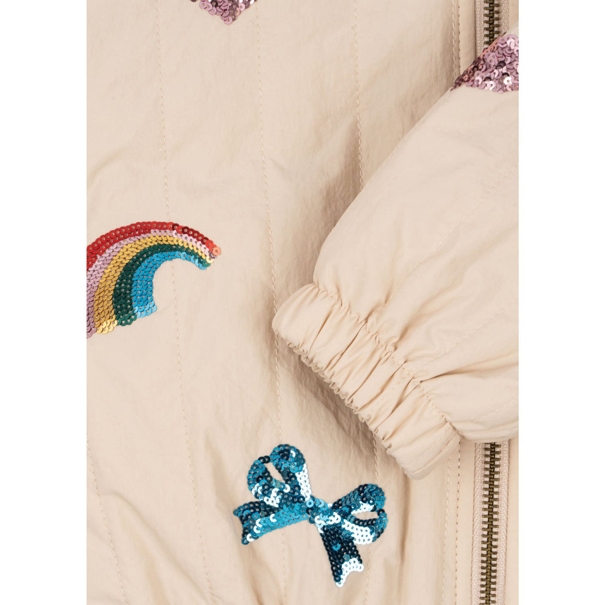 Konges Sløjd Smoke Gray Juno Paliet Bomber Termojakke