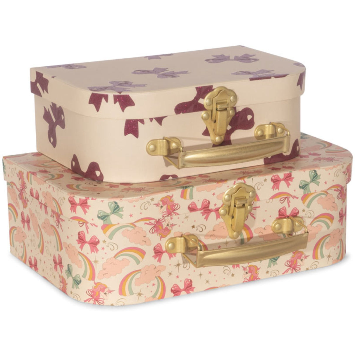 Konges Sløjd Rainbow Sløjfe 2 Pak Kuffert Fsc