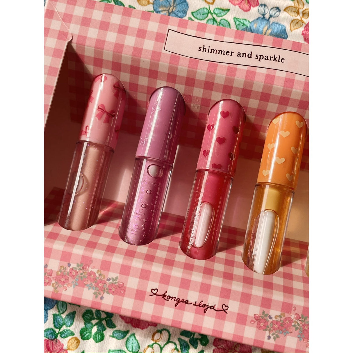 Konges Sløjd Multi Glitter Lip Gloss 5 stk.