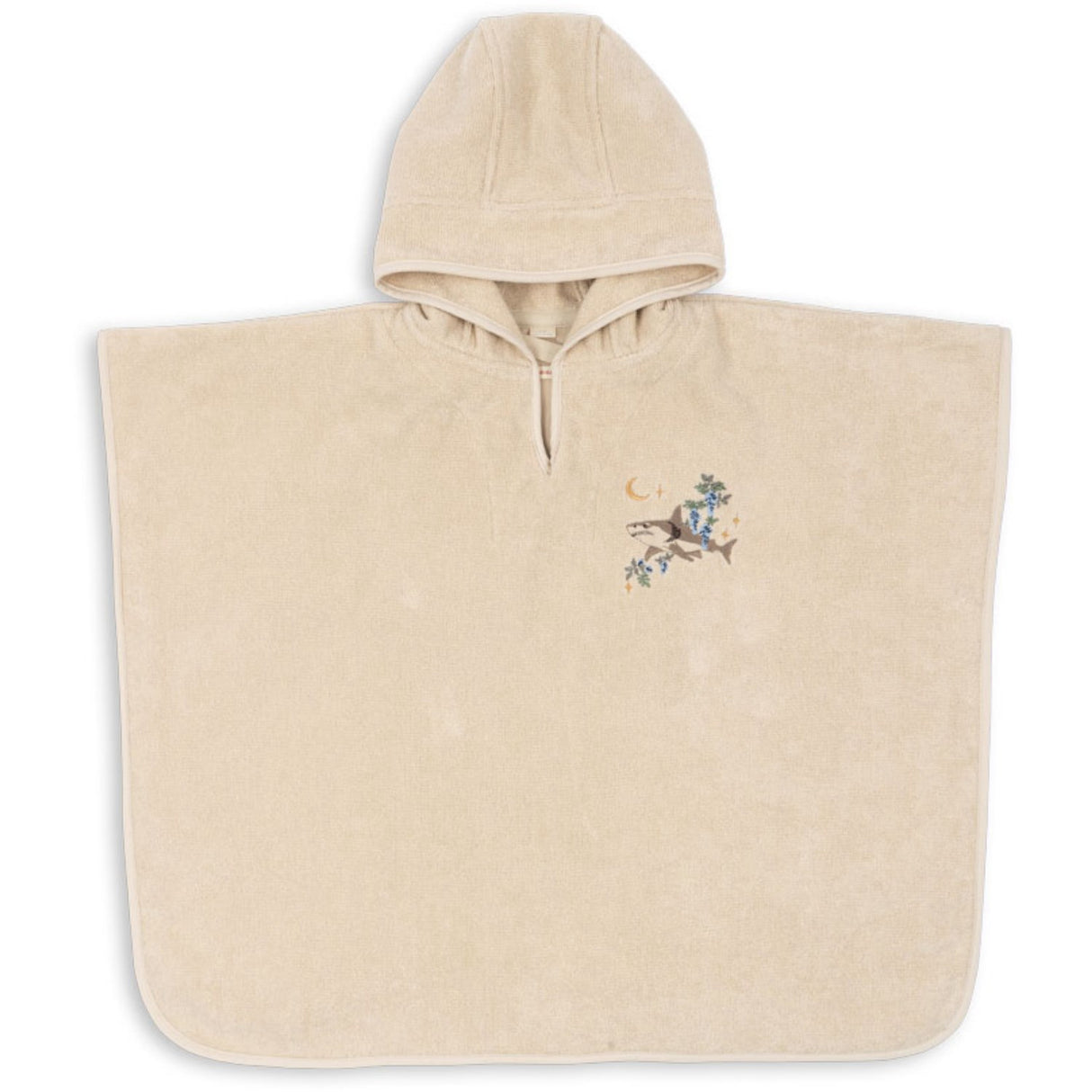 Konges Sløjd Summer Sand Terry Poncho Embroidery GOTS