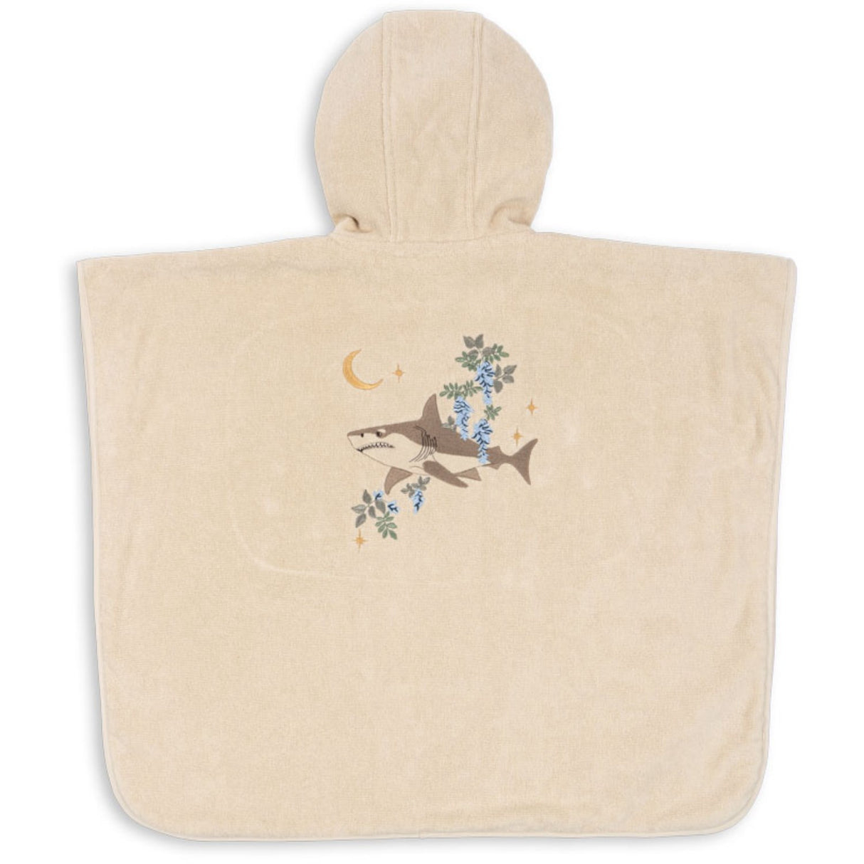 Konges Sløjd Summer Sand Terry Poncho Embroidery GOTS