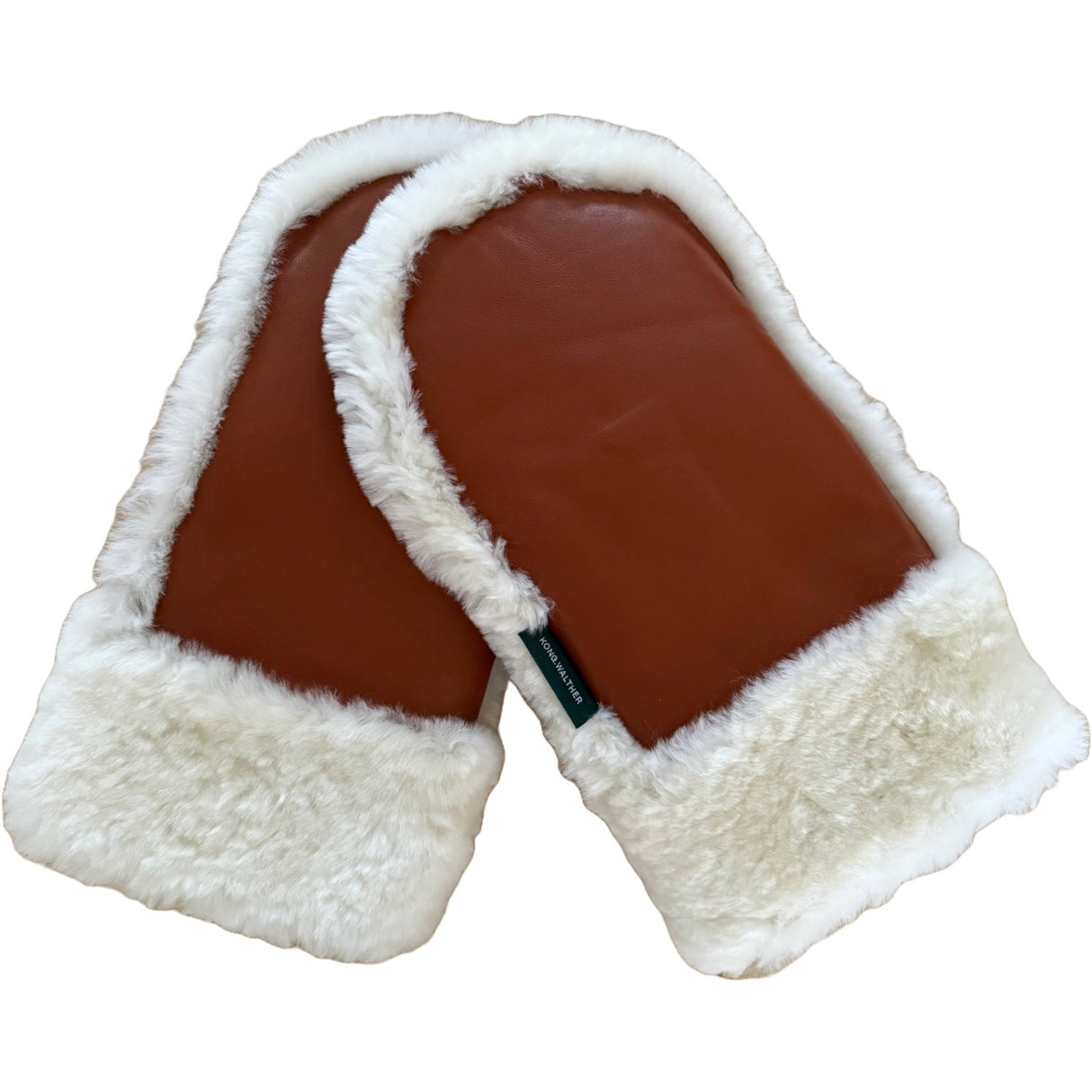 KongWalther Lamb Skin Cognac Østerbro Barnevognshandsker