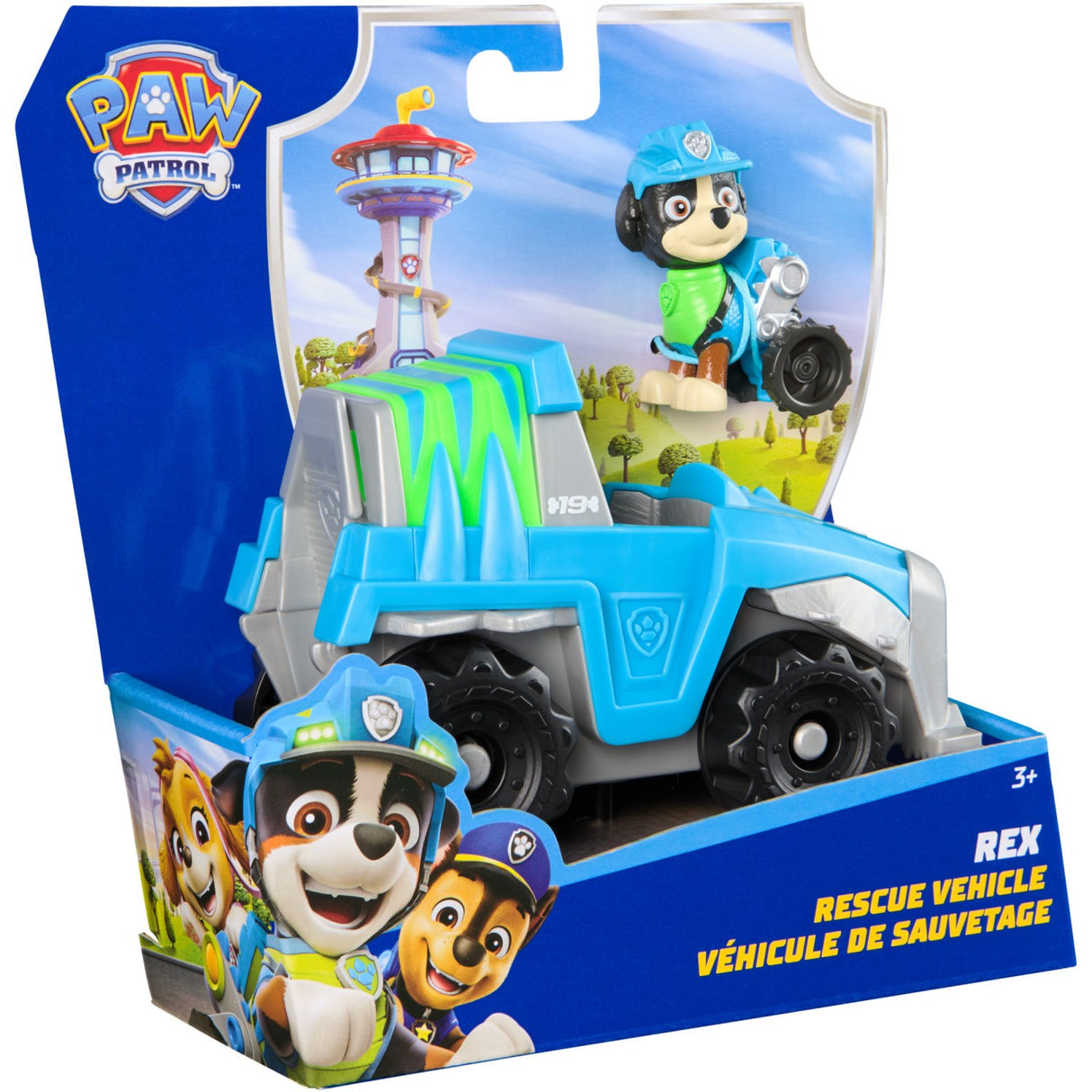 Paw Patrol Basis Bil 2.0 Rex