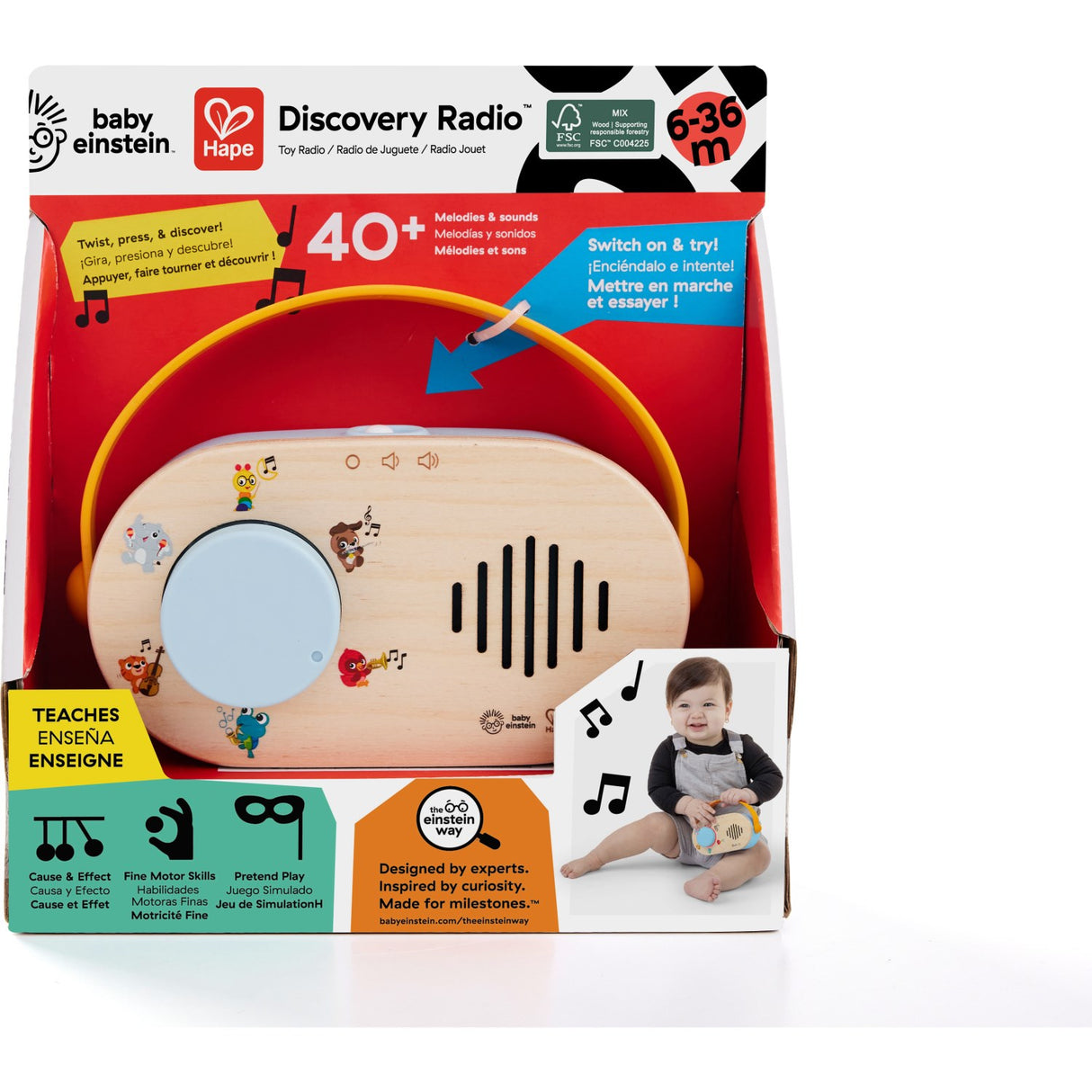 Hape Baby Einstein Læringsradio