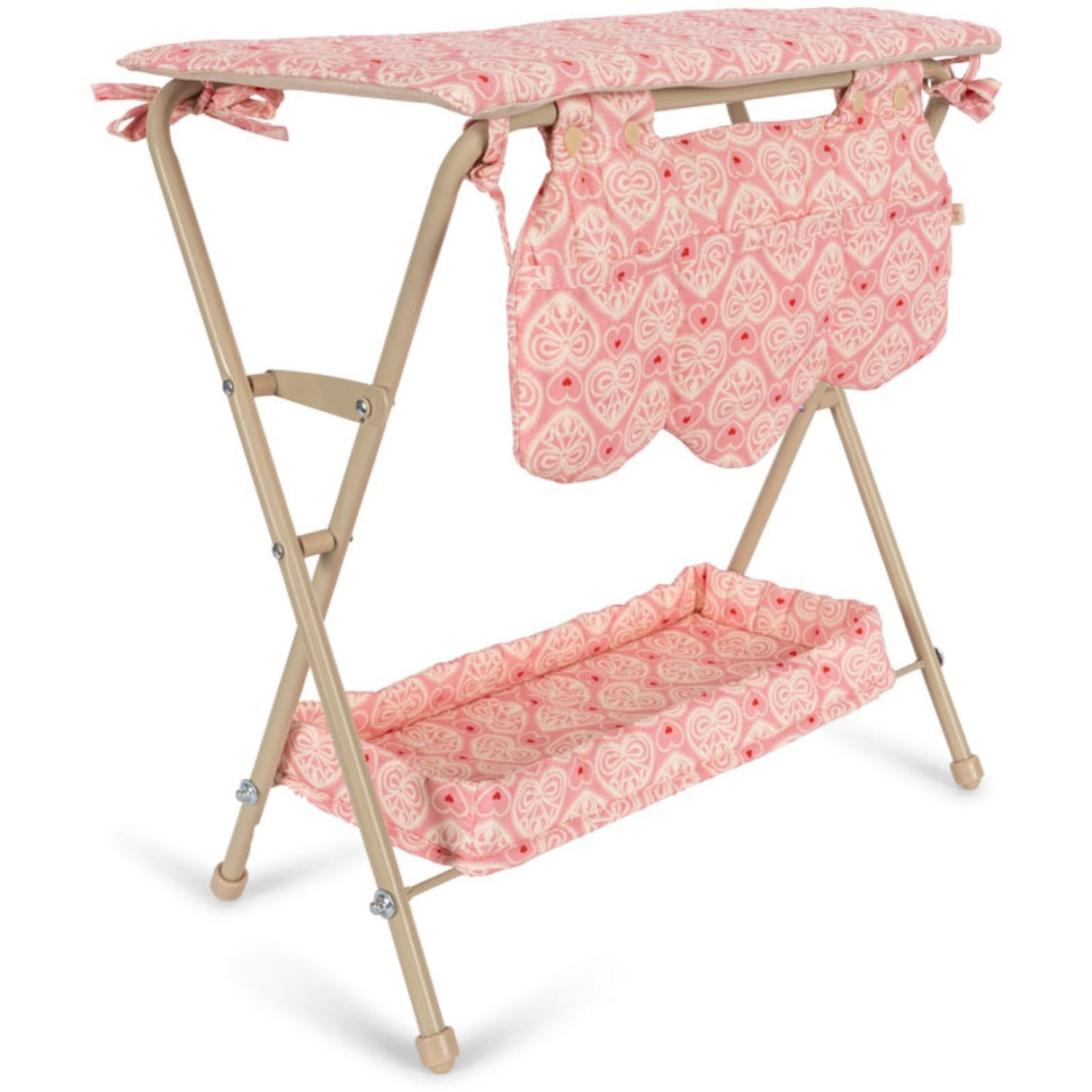 Konges Sløjd Lacy Pink Dukke Puslebord