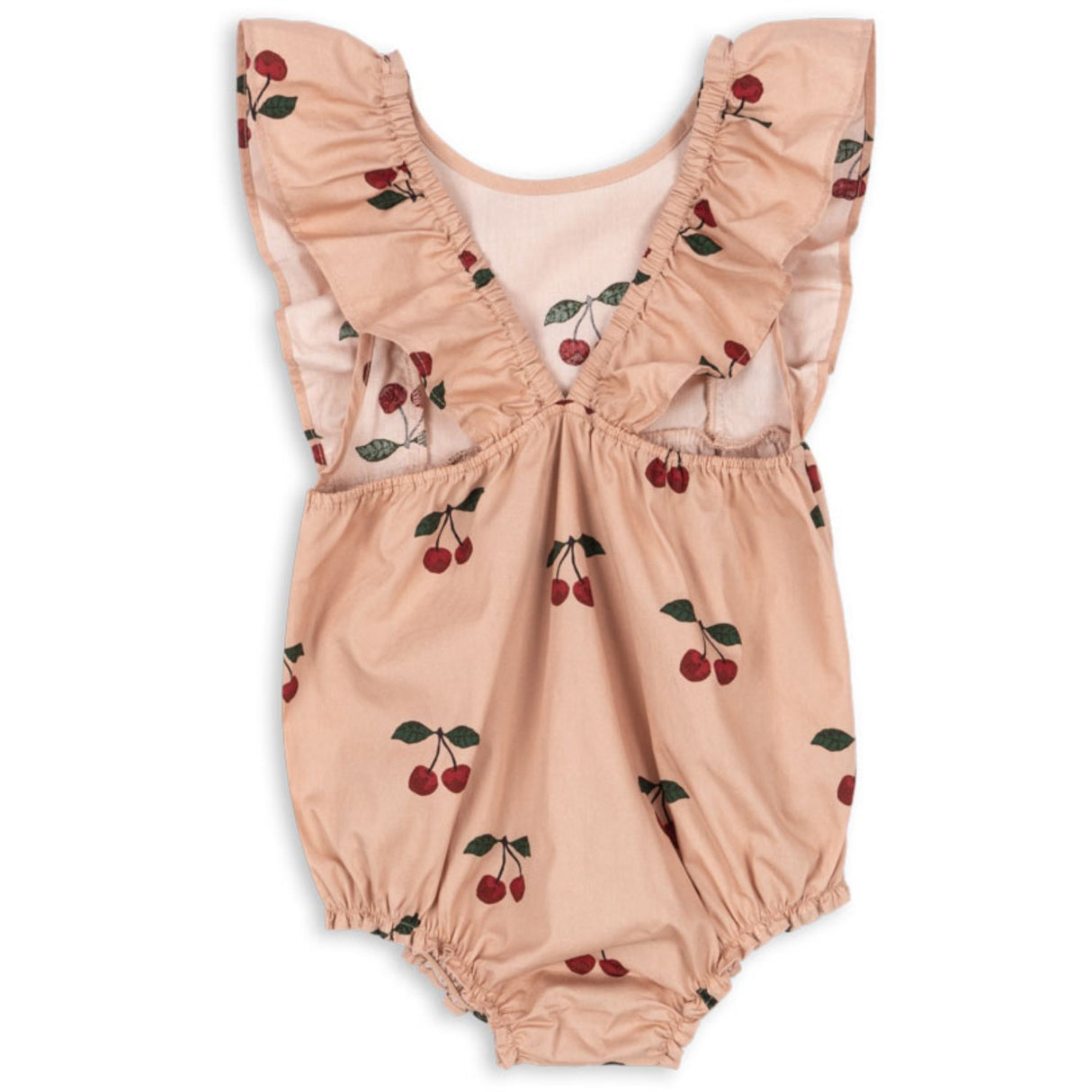 Konges Sløjd Ma Grande Cerise Blush Verbena Romper GOTS