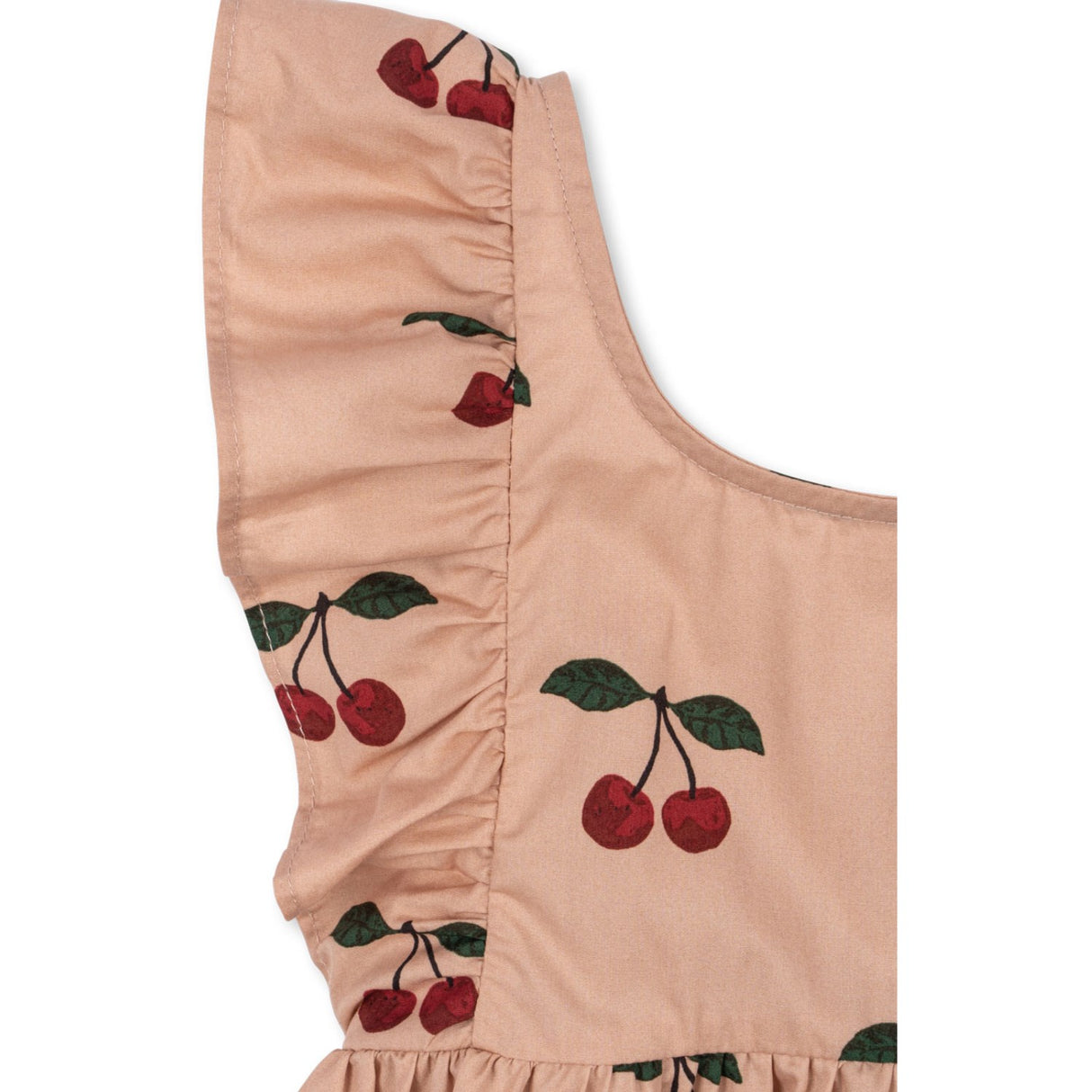 Konges Sløjd Ma Grande Cerise Blush Verbena Kjole GOTS