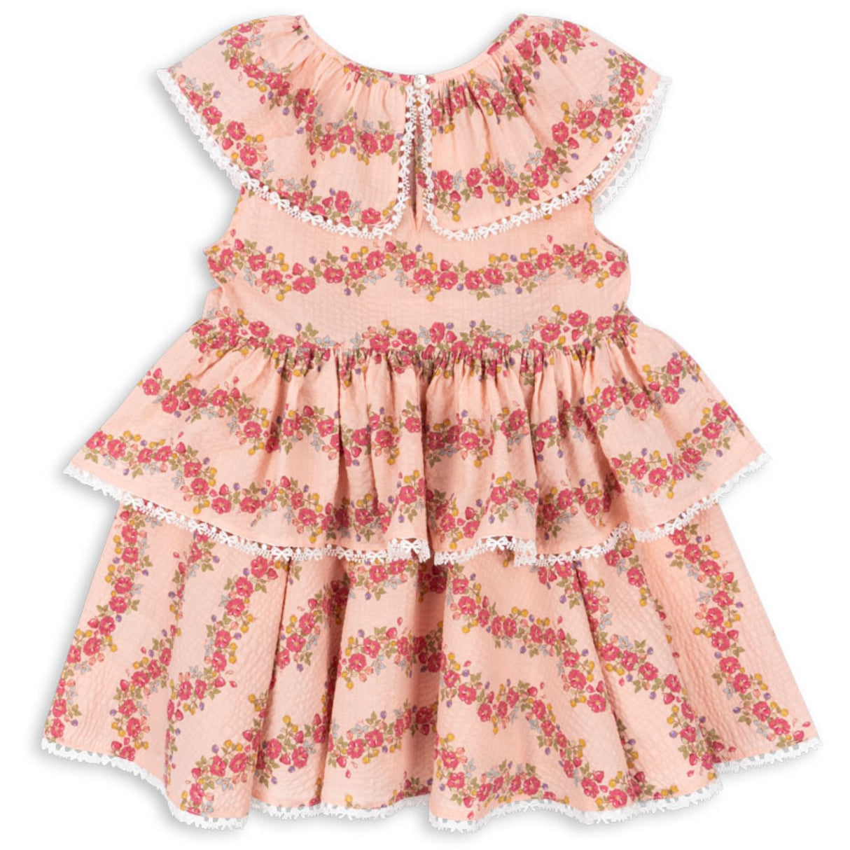 Konges Sløjd Floria Pink Bella Flæse Kjole Gots
