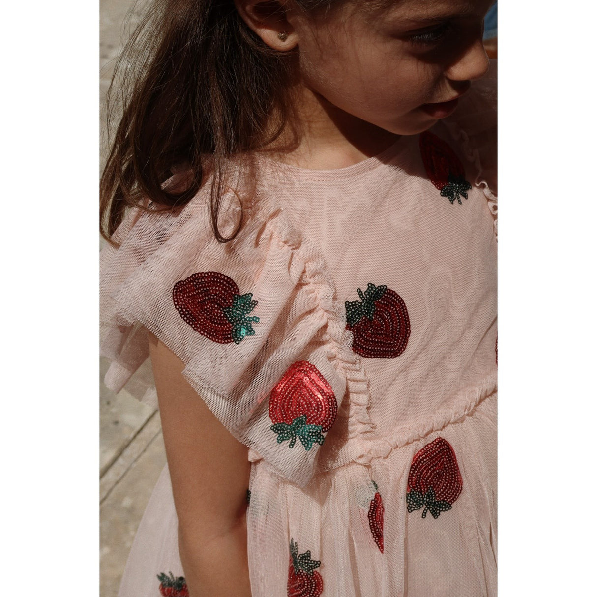 Konges Sløjd Strawberry Yvonne Flæse Kjole