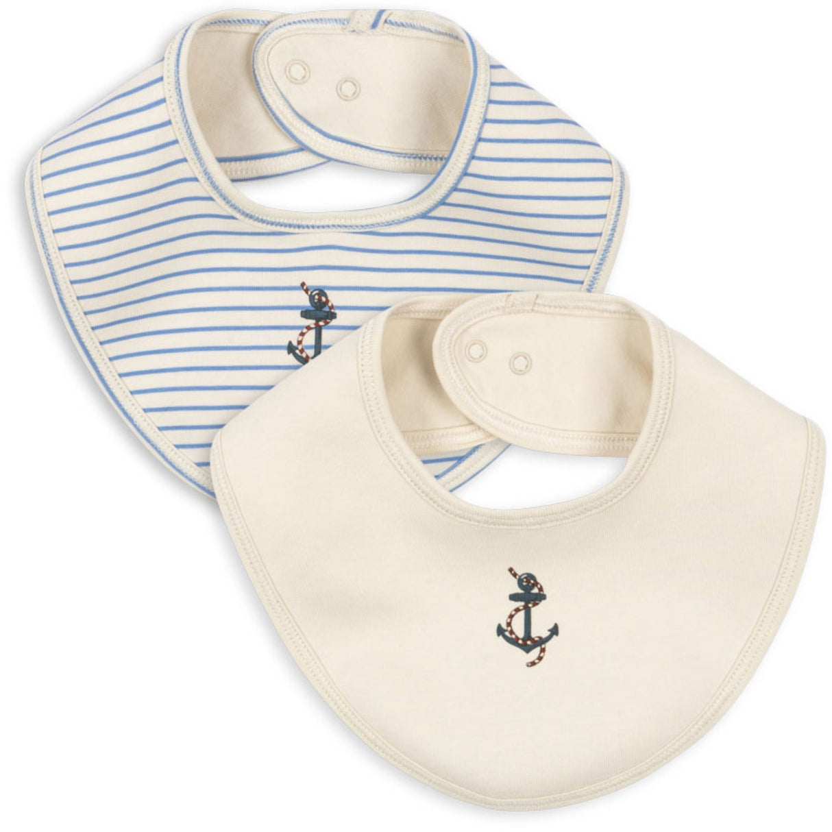 Konges Sløjd Stripe Provence Mix Basic 2 Pak Hagesmæk