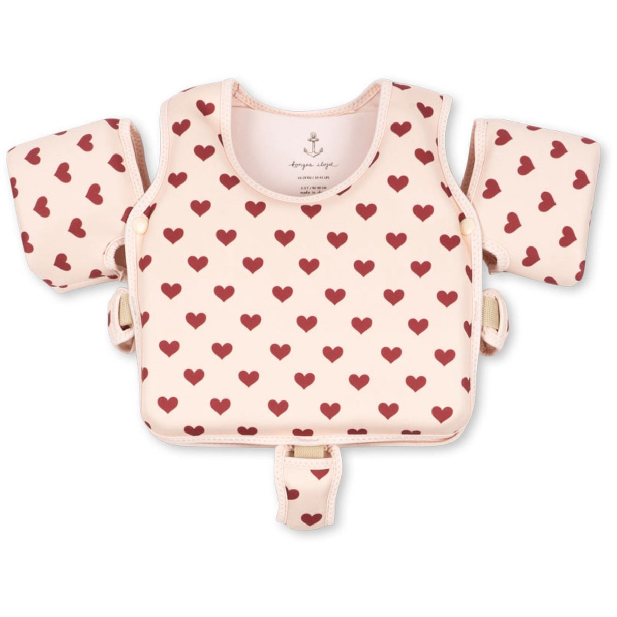 Konges Sløjd Amour Rouge Hollis Svømmevest m. Vinger