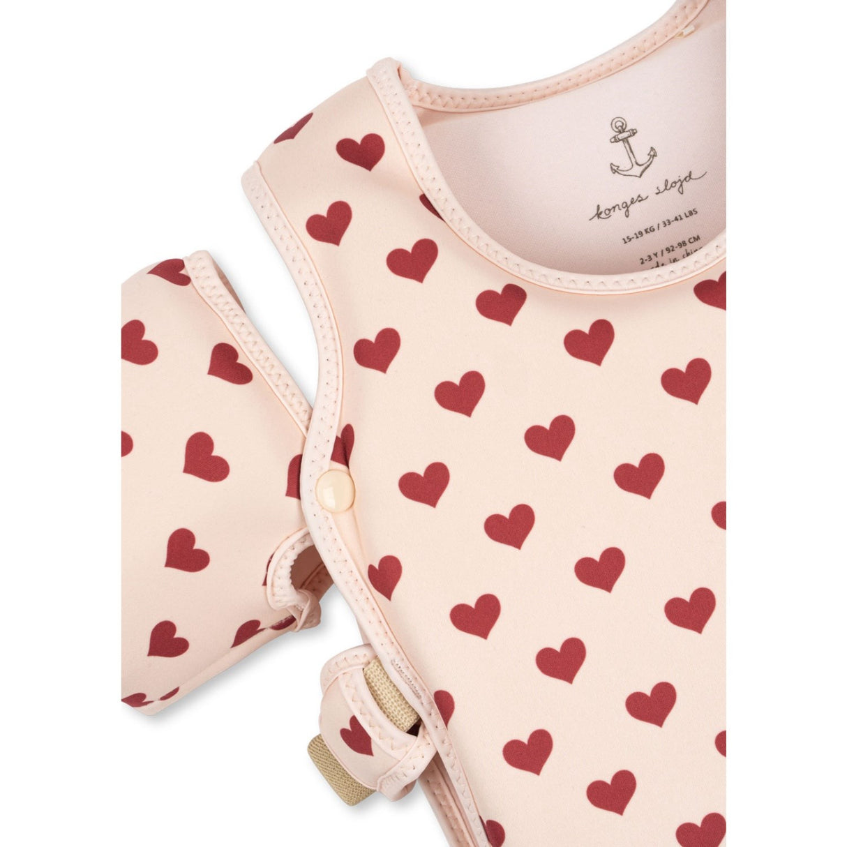 Konges Sløjd Amour Rouge Hollis Svømmevest m. Vinger