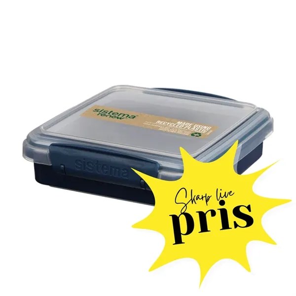 Sistema Renew To Go Sandwich Madkasse 450 ml Blå