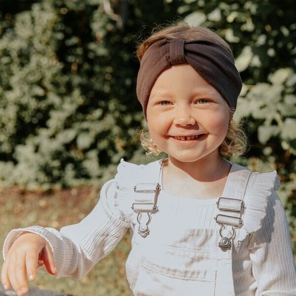 Racing Kids Pandebånd Sløjfe 2-lags Chocolate Brown