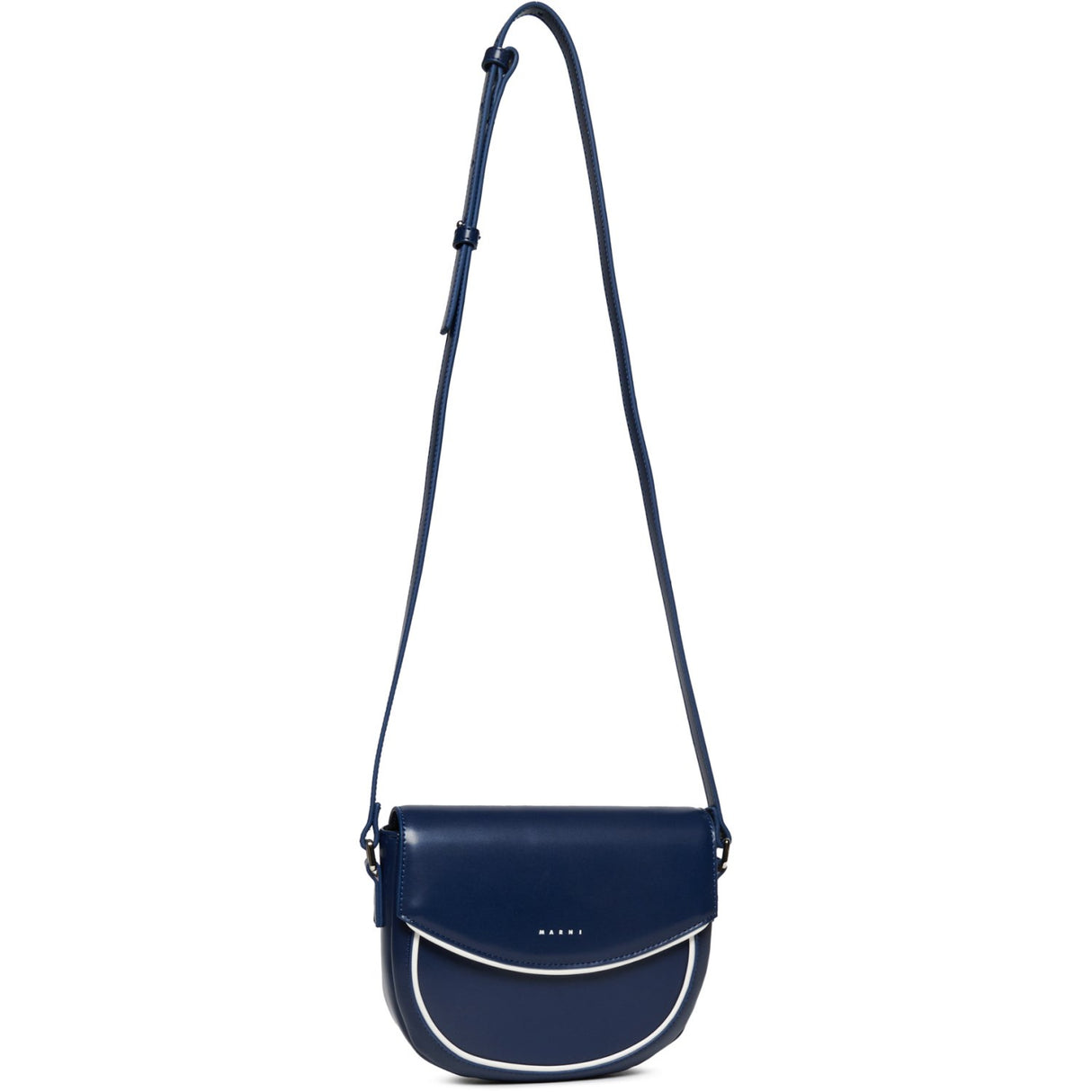 Marni Blue Navy Skuldertaske