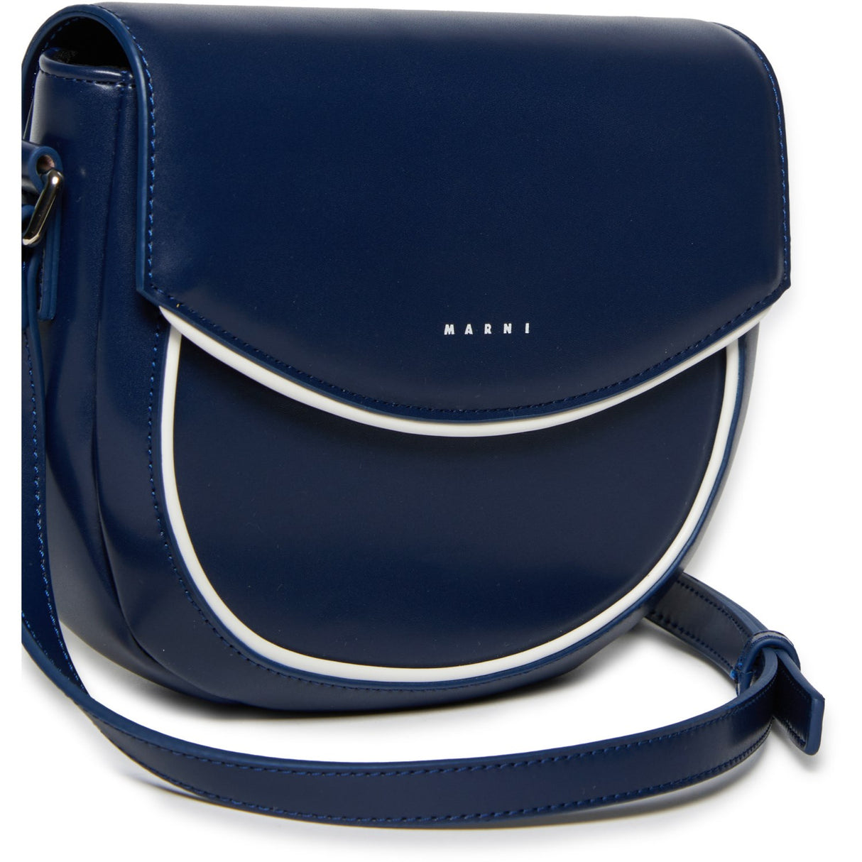 Marni Blue Navy Skuldertaske