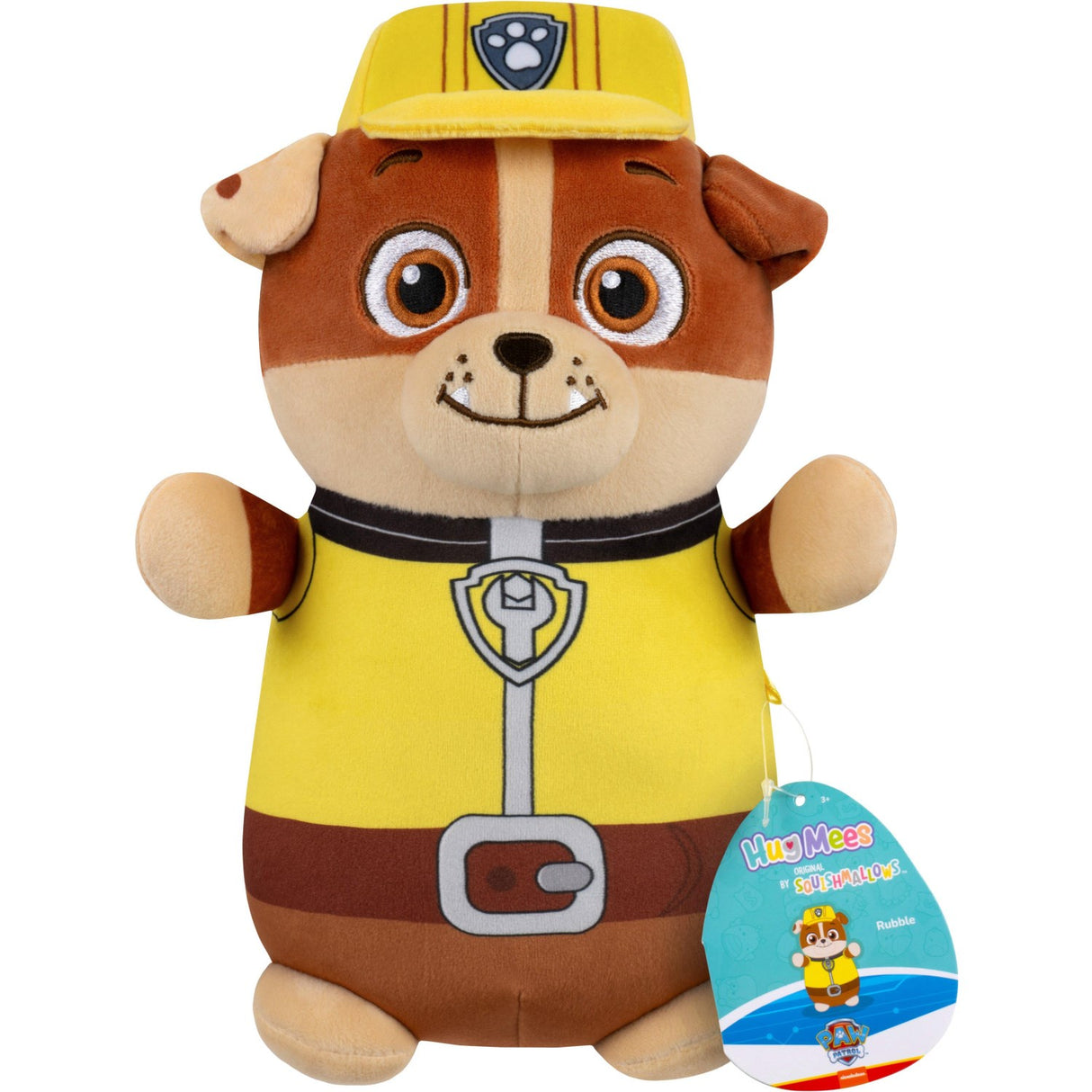 Squishmallows 25 Cm Hugmees Paw Patrol Rubble