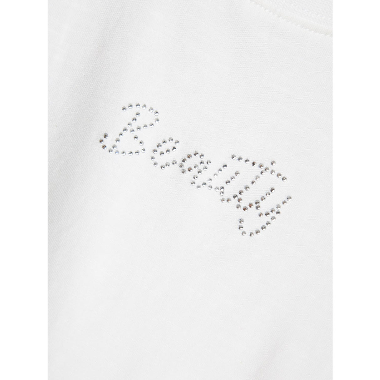 Name It Bright White Delik Regular T-Shirt