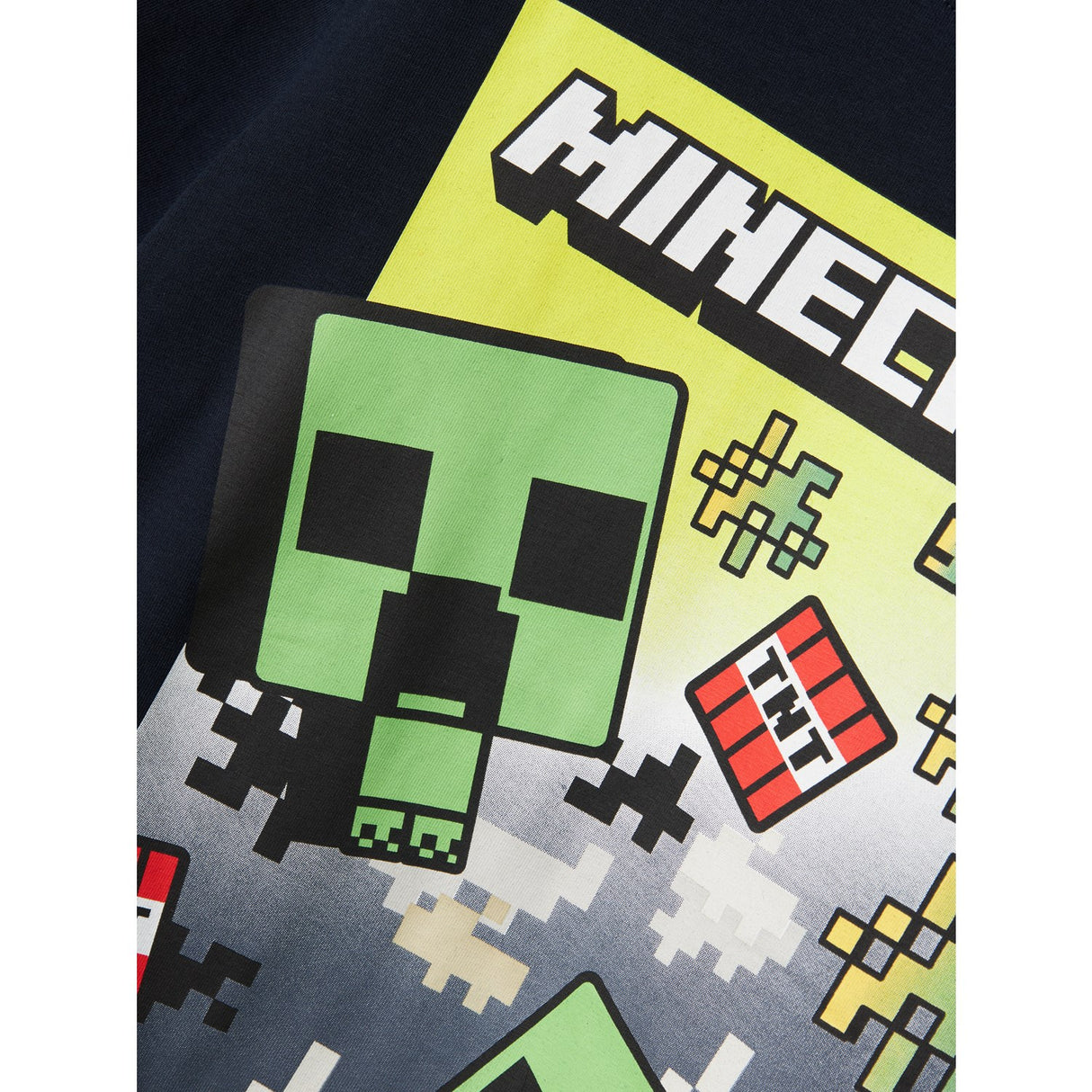 Name It Navy Blazer Mus Minecraft Regular T-Shirt Noos