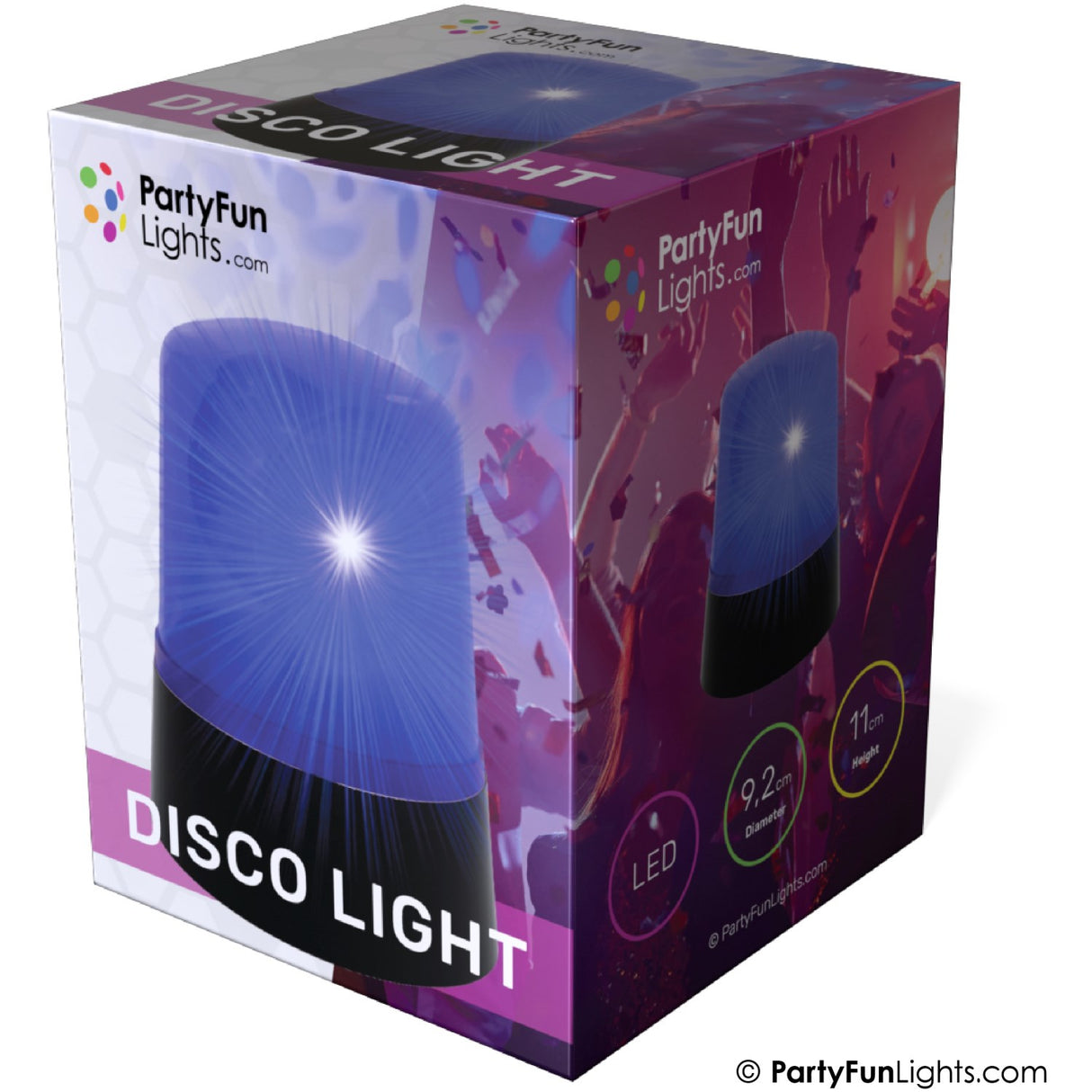 Party Funlight Politi Lys Ø: 9,2cm