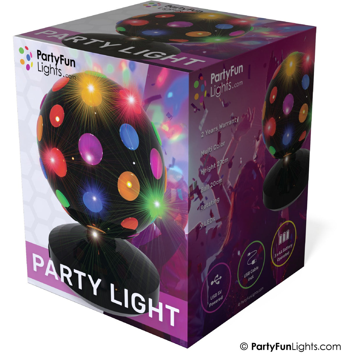 Party Funlight Disko Lampe Ø: 20cm