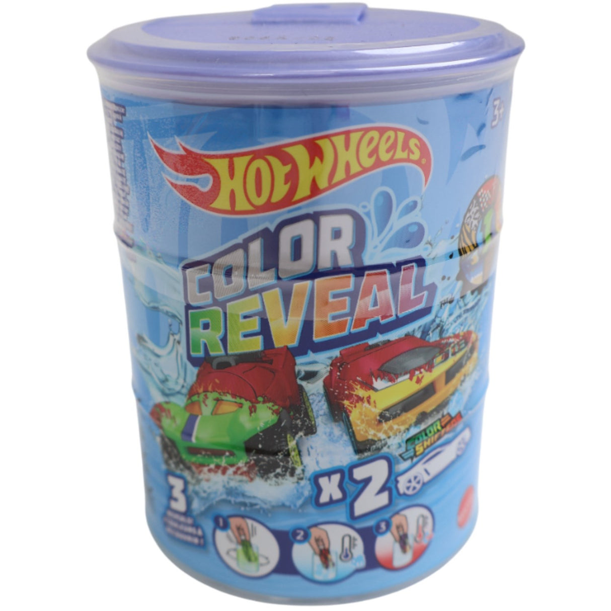 Hot Wheels Color Reveal 2-Pak Lilla