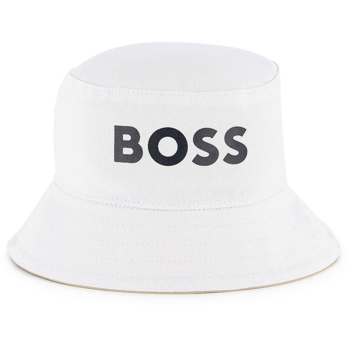 Hugo Boss White Vendbar Bøllehat