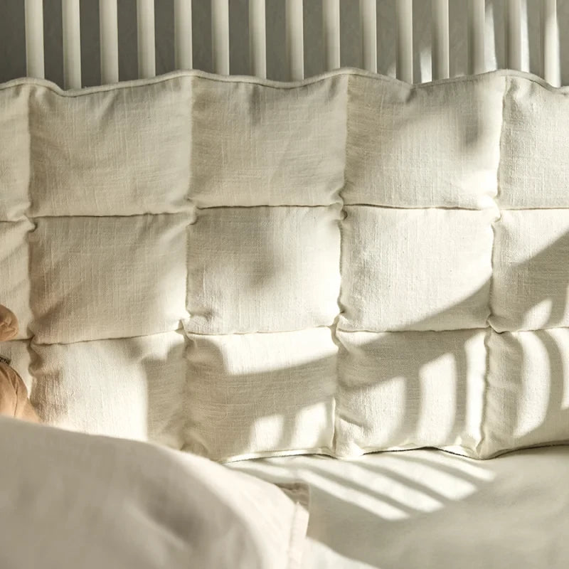 Cocoon Organic Kapok Sengerand til Juniorseng 70x140 Soft Beige