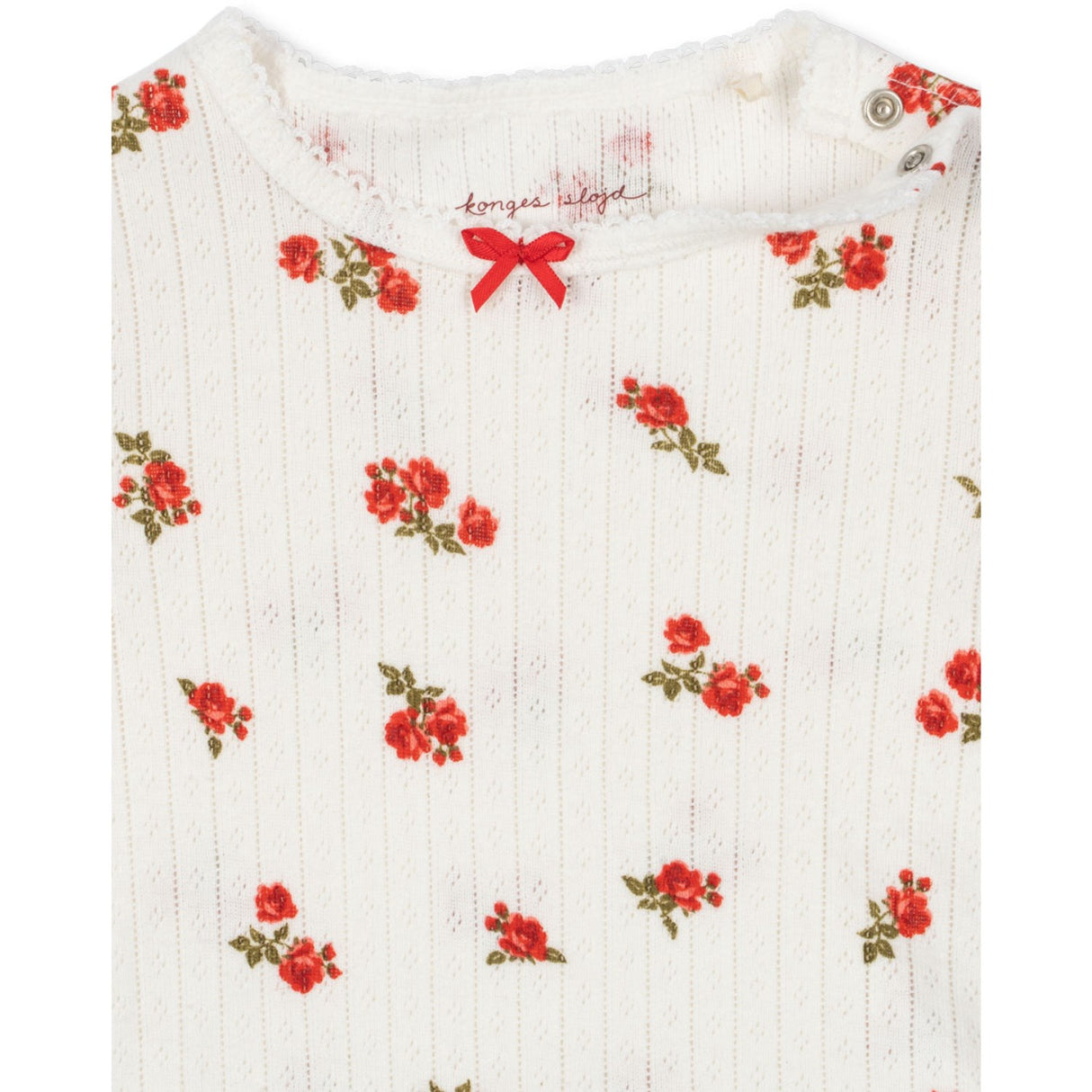 Konges Sløjd Rose Red Minnie Body GOTS