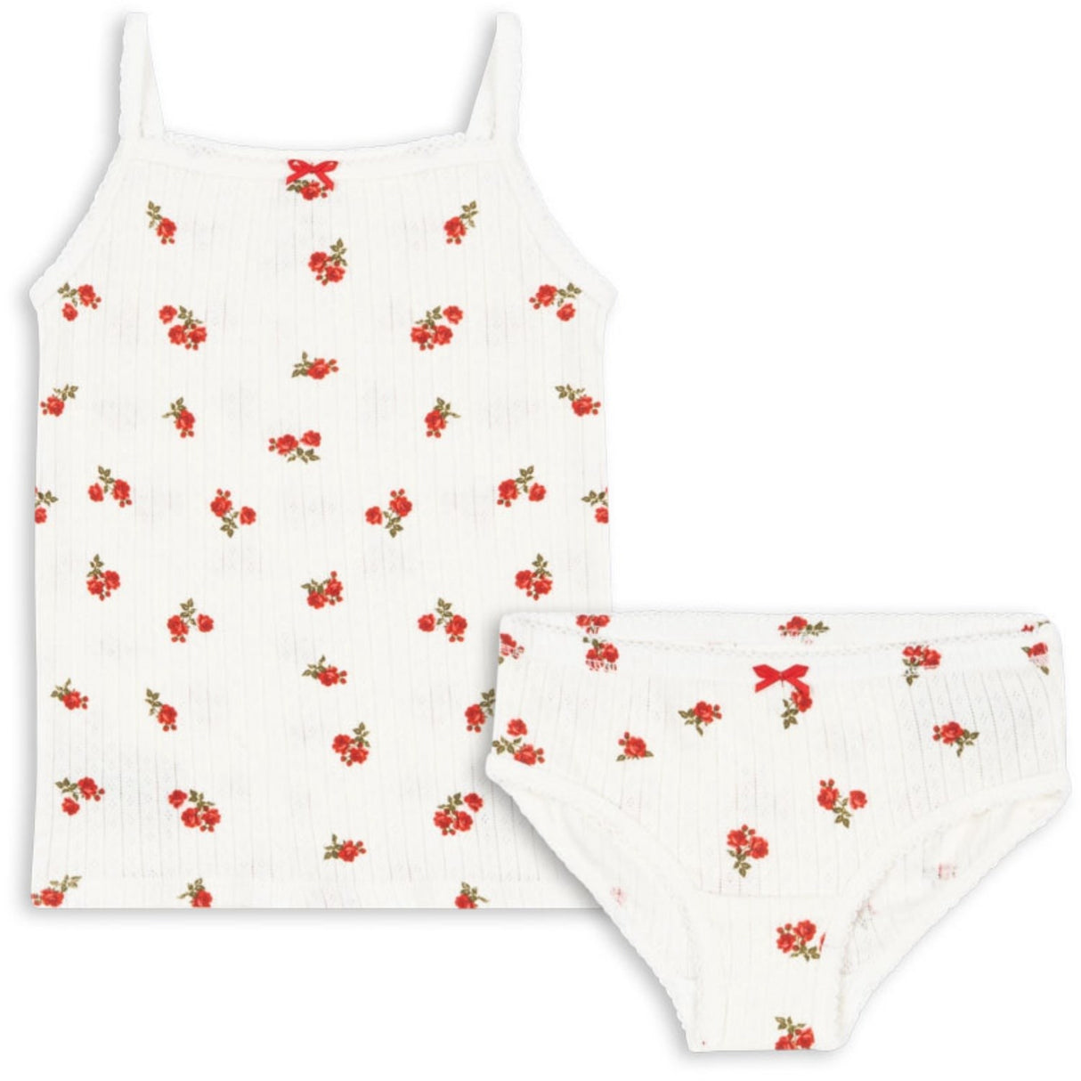 Konges Sløjd Rose Red Minnie Undertøj GOTS