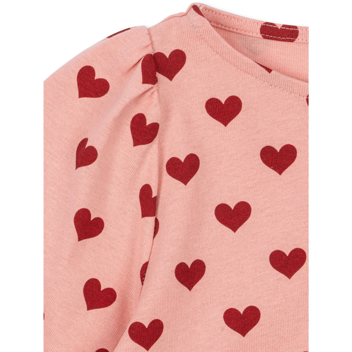 Konges Sløjd Amour Rouge Drey Slit Bluse GOTS