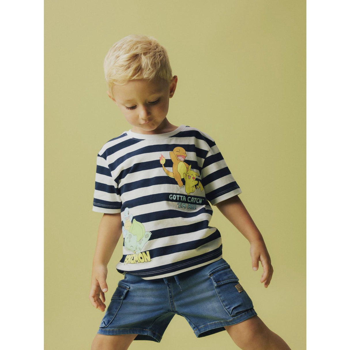 Name It Navy Blazer Malik Pokemon Regular T-Shirt