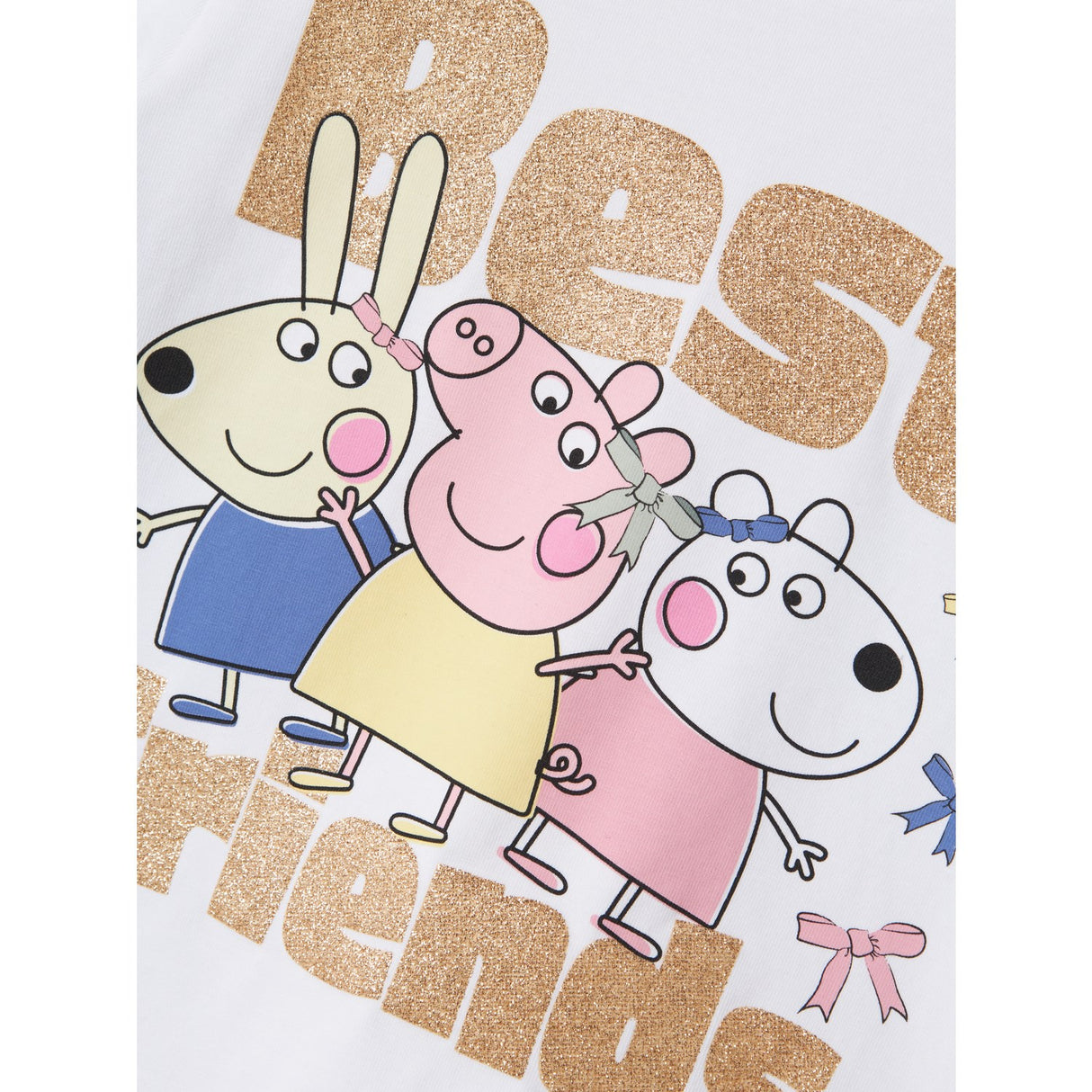 Name It Bright White Amanda Peppa Pig T-Shirt